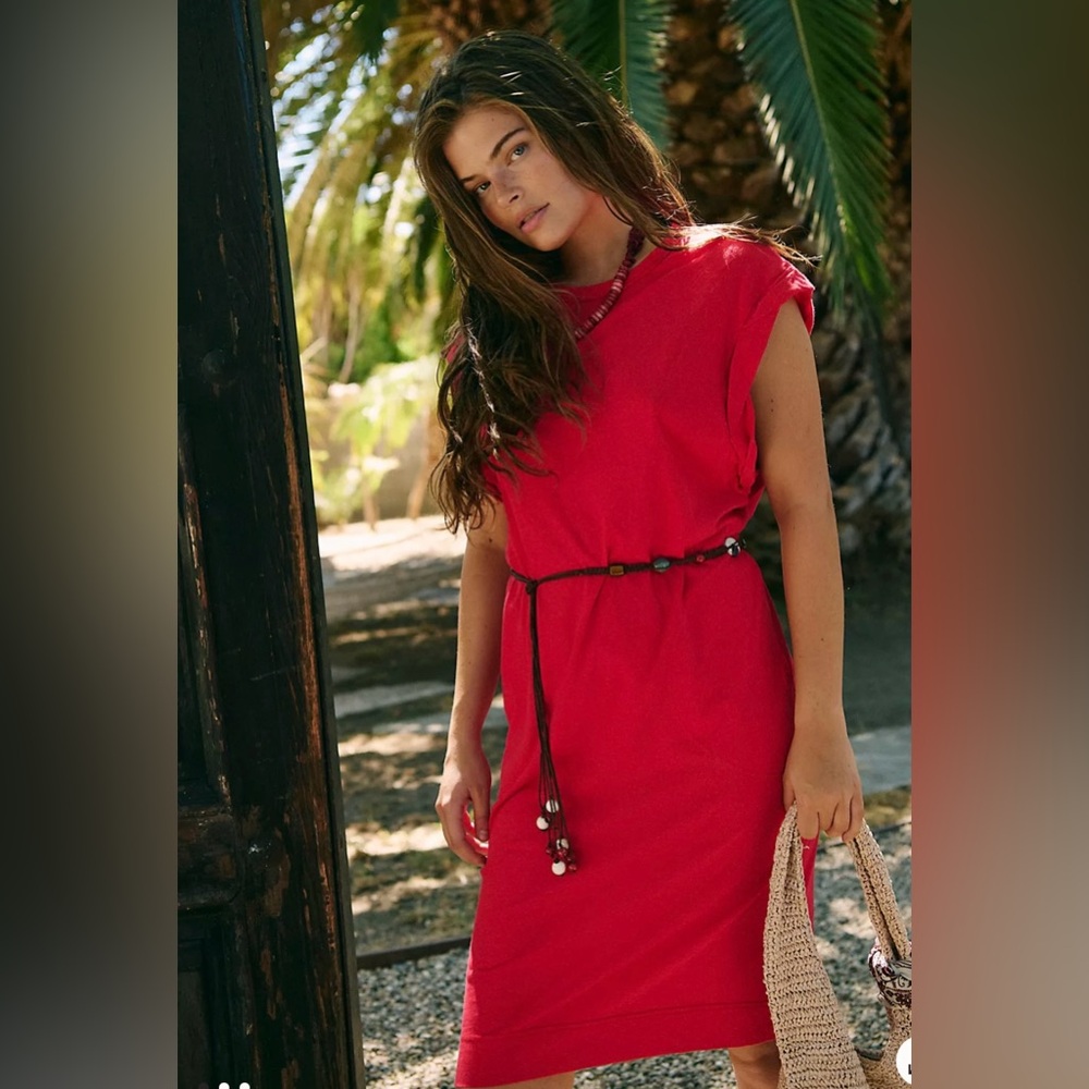 NWOT Free People Free-est Nadia Oversized Mini Dress